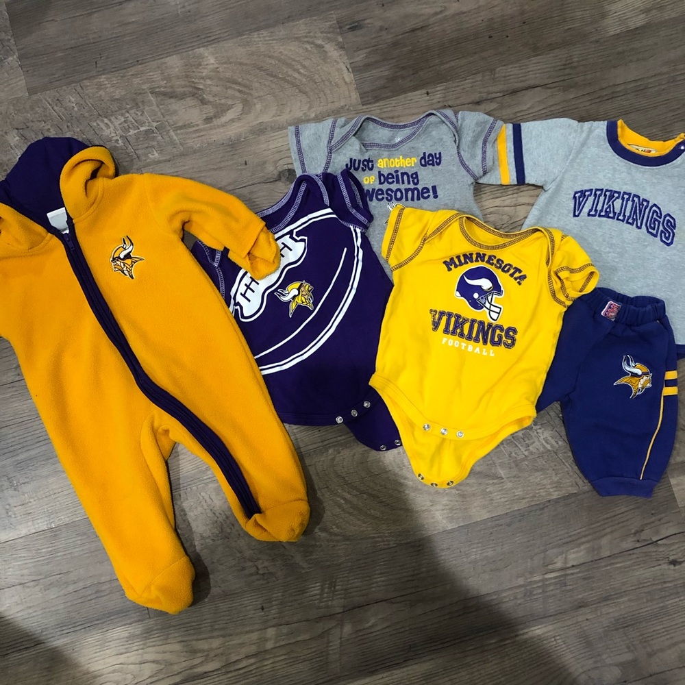 MN Vikings Baby Lot